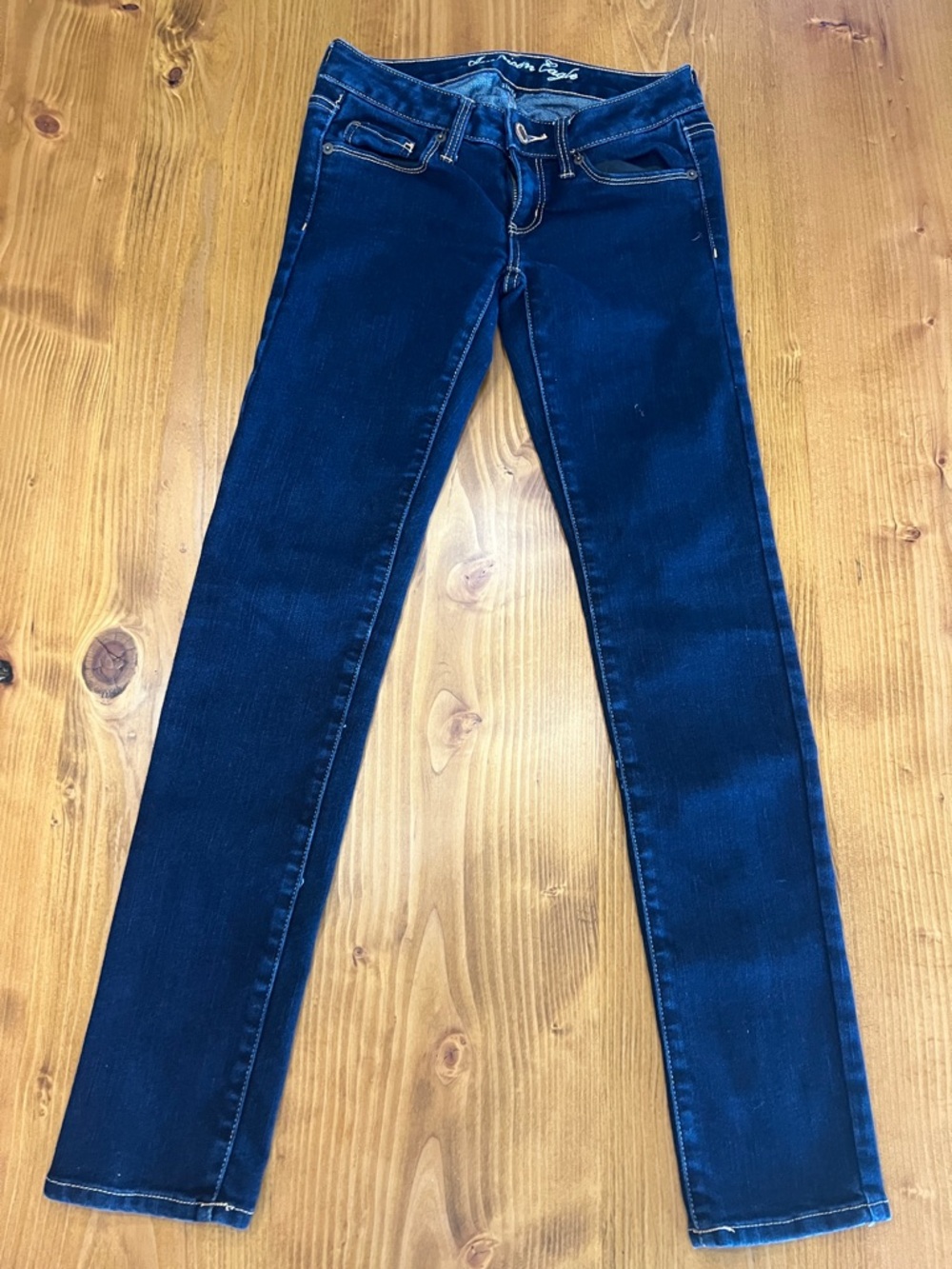 American Eagle Skinny Jeans Size 2 Dark Wash Stretch Denim